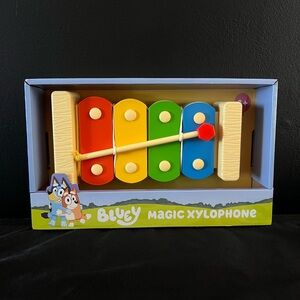 NEW Bluey Magic Xylophone Musical Toy for Kids with Child-Safe Mallet
